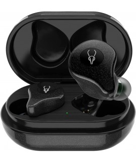 True Wireless Earbuds, Sabbat E16 Bluetooth 5.2 Headphones with Immersive HiFi Stereo Sound, APTX Deep Bass CVC8.1 Noise Cancelling Built-in Mic TWS Ear Buds Headset with Game Mode Wireless Charging